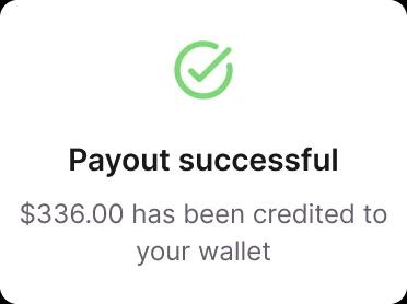 payout successful image
